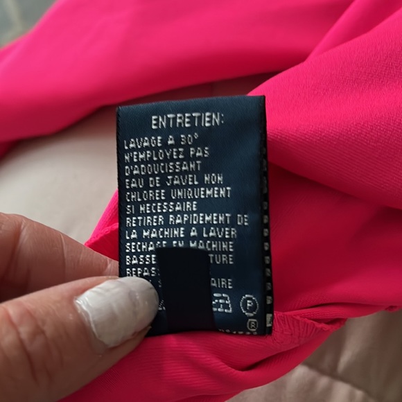 Ralph Lauren Hot Pink Tank Dress Stretch - Picture 5 of 6